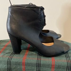 Torrid lace up peep toe